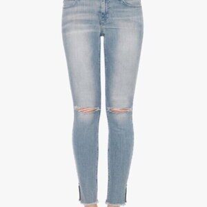 Anthropologie Joe's Jeans Skinny Jeans Flawless Icon Split distressed Light wash